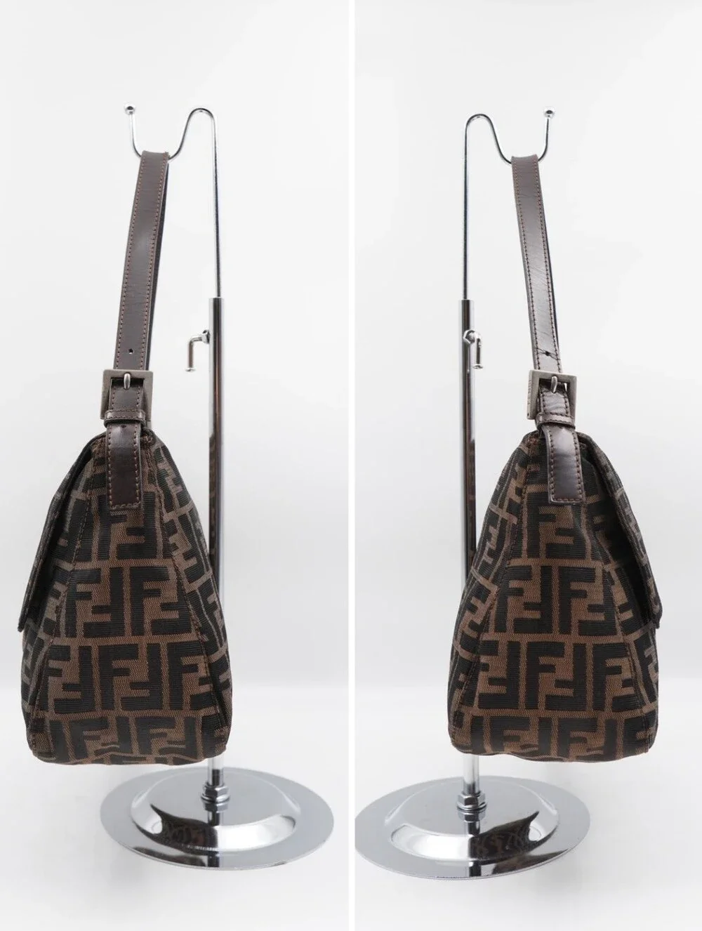 CO20 💟 FENDI Zucca Mama Baguette Tobacco